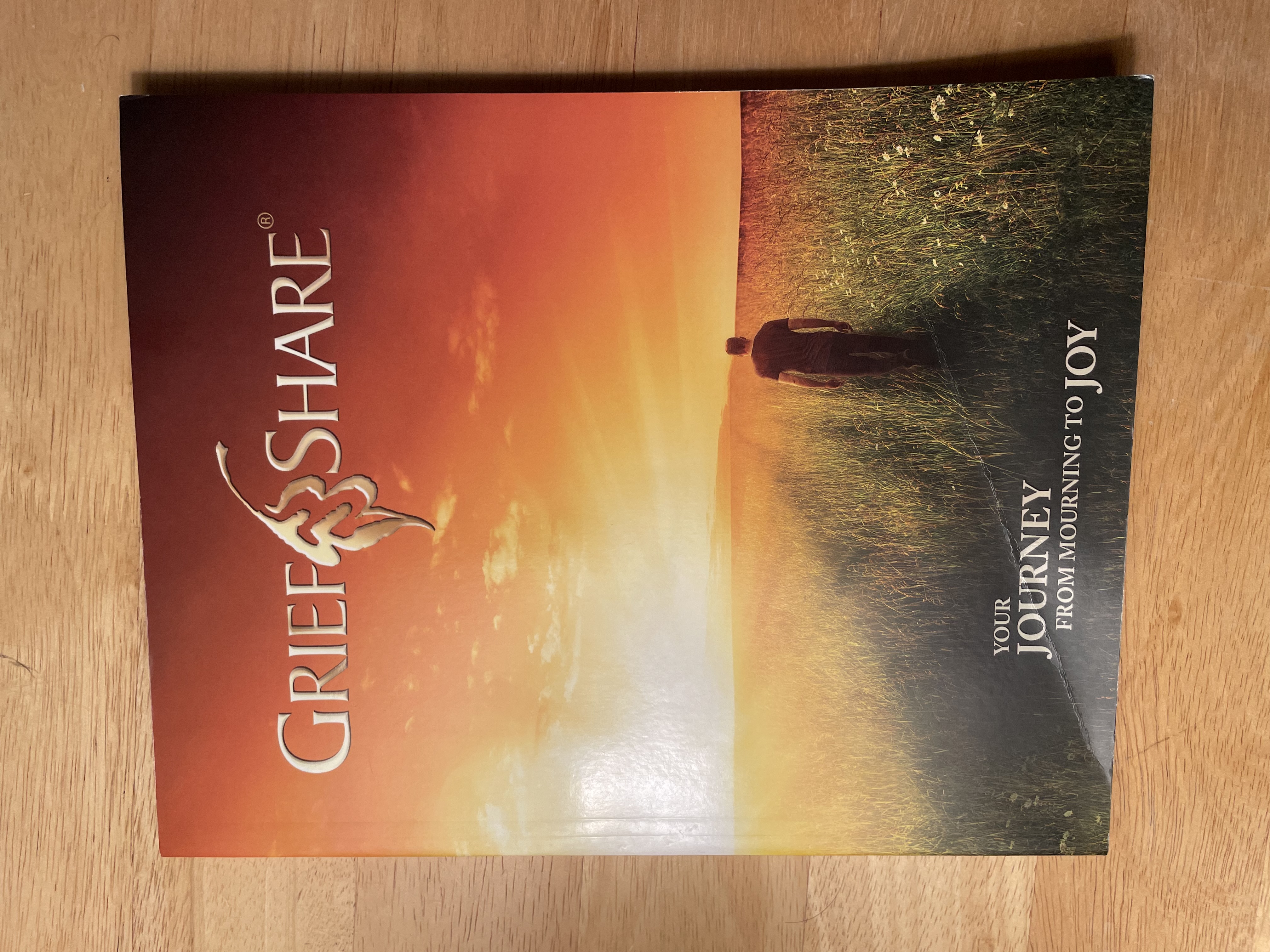 Image of the GriefShare workbook Image of the GriefShare workbook