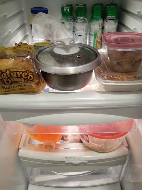 Daily encouraging Bible verses--illustration--refrigerator