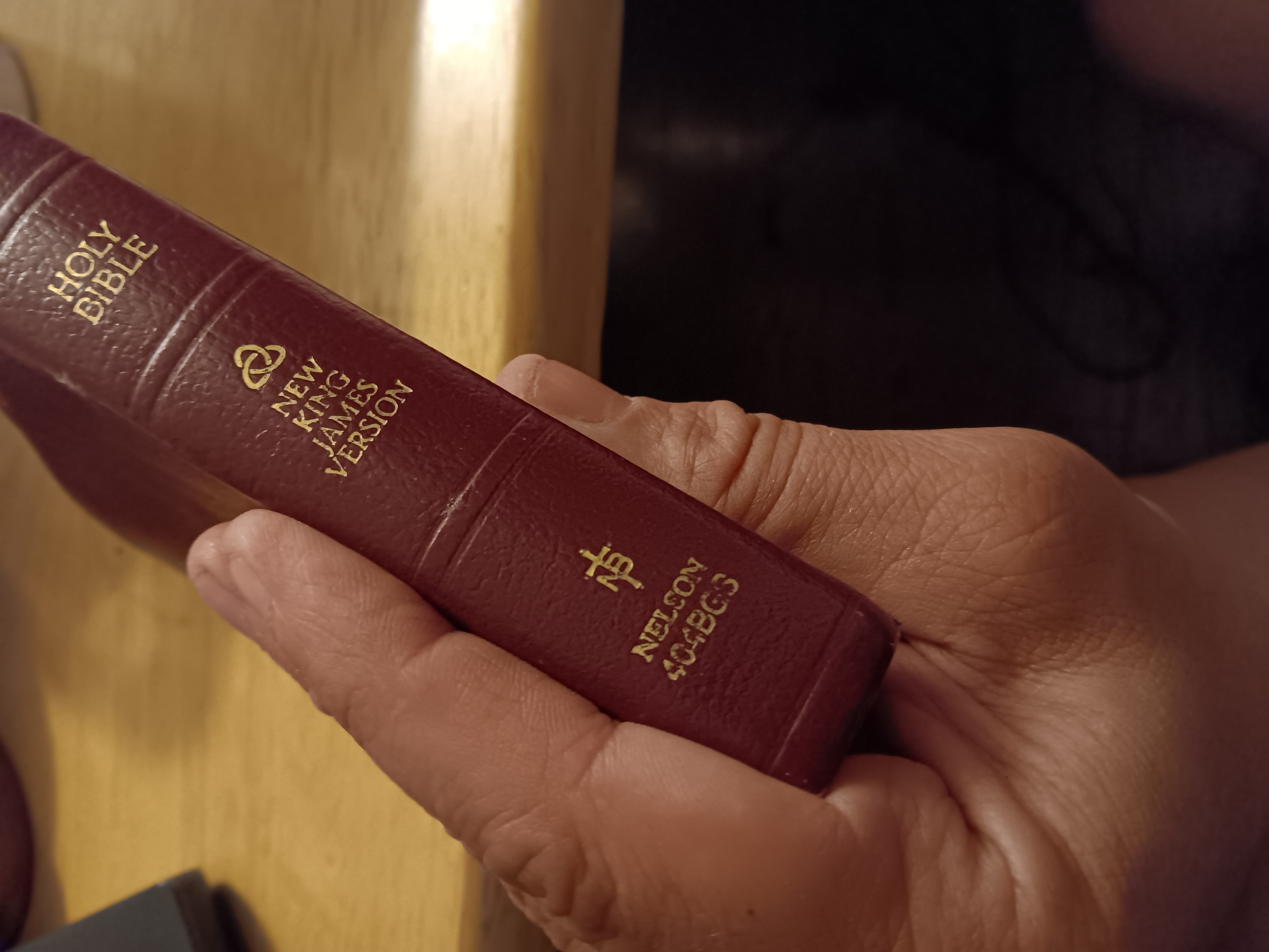 reaching and holding on to the Bible when anxious reaching and holding on to the Bible when anxious