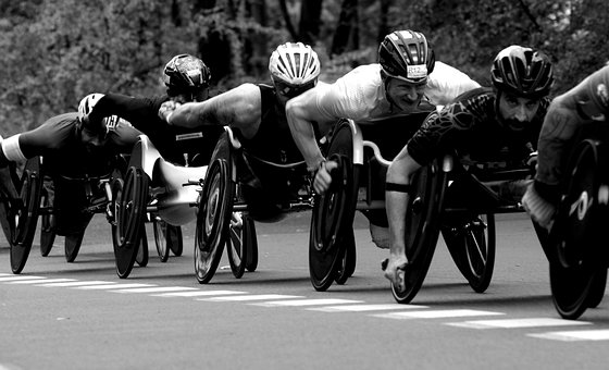 Wheelchair marathon Wheelchair marathon